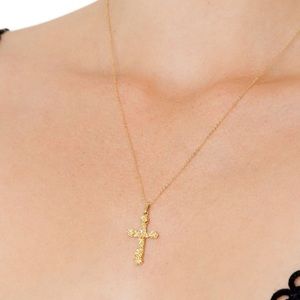 Are You Am I Eden Cross Necklace